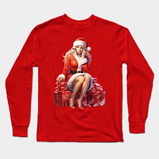 Mrs Claus Long Sleeve T-Shirt